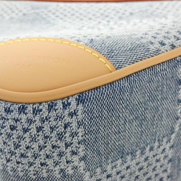 LOUIS VUITTON Damier Denim 3D Chess Messenger N40706 Shoulder Bag - Picture 4 of 7